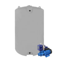 Kit Serbatoio 1000 Litri Pompa 0,5hp Con Presscontrol