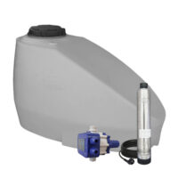 Kit Serbatoio 1000 Litri Pompa 1,0hp Con Presscontrol