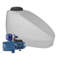 Kit Serbatoio 1000 Litri Pompa 1,0hp Con Presscontrol