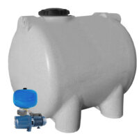 Kit Serbatoio 2000 Litri Pompa 1,0hp Automatico