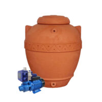 Kit Serbatoio 300 Litri Pompa 0,5hp Con Presscontrol