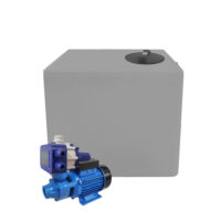 Kit Serbatoio 300 Litri Pompa 0,5hp Con Presscontrol