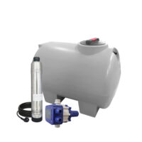 Kit Serbatoio 300 Litri Pompa 1,0hp Con Presscontrol