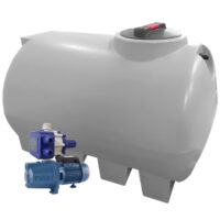 Kit Serbatoio 3000 Litri Pompa 1,0hp Con Presscontrol