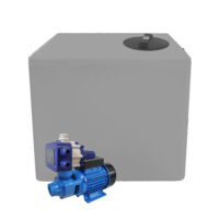 Kit Serbatoio 500 Litri Pompa 0,5hp Con Presscontrol