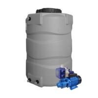 Kit Serbatoio 500 Litri Pompa 0,5hp Con Presscontrol