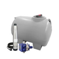 Kit Serbatoio 500 Litri Pompa 1,0hp Con Presscontrol