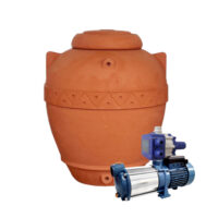 Kit Serbatoio 500 Litri Pompa 1,0hp con Presscontrol