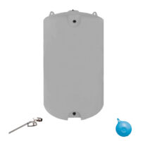 Prosperplast Serbatoio Acqua Piovana Maurano 300 Litri – Effetto Granito, Resistente Ai Raggi UV, Con Coperchio Di Sicurezza