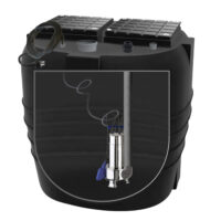 Stazione di sollevamento 800 litri Ebara Vortex INOX 1,00hp