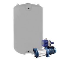 Kit Serbatoio 2000 Litri Pompa 1,0hp con Presscontrol